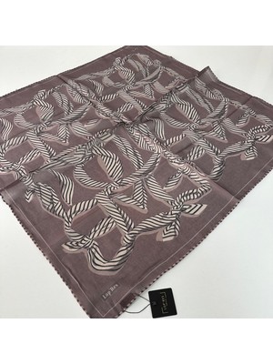 Lop'res Soft Pamuklu Eşarp LDNA0106