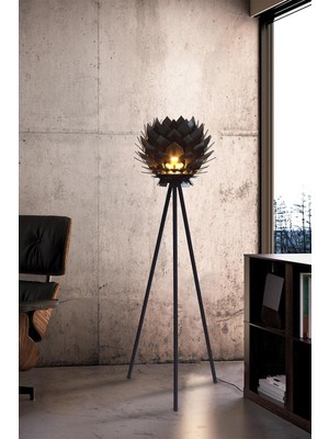 Allians Modern Tripod Ahşap Lambader ile Şık ve Ferah Ortamlar