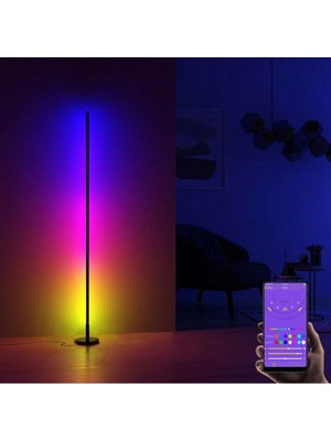 Allians Ses Duyarlı Lambader LED Argb Dekoratif, Mobil Kontrol ve Animasyon Modu