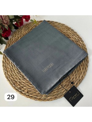 Lop'res Soft Pamuklu Eşarp Koyu Su Yeşili LDNA0529