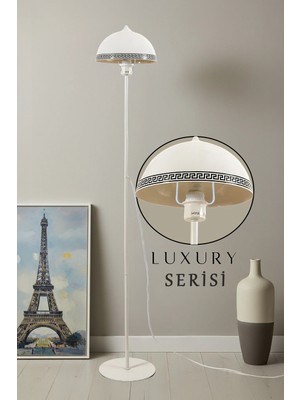 Allians Modern Metal Lambader, Tek Ayaklı, Şık ve Zarif Tasarım