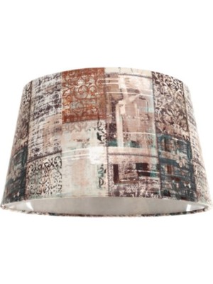 Allians Şık Kumaş Lambader Abajur Başlığı, Modern ve Hafif Tasarım