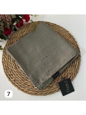 Lop'res Soft Pamuklu Eşarp Soft Açık Yeşil LDNA0507