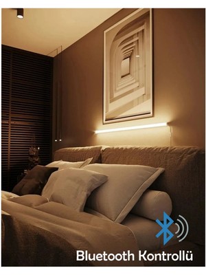 Allians Rgb Lambader Bluetooth Mobil Kontrollü Yatay Dekoratif Aydınlatma