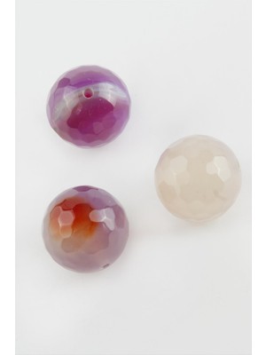 SiHako Ametist Doğaltaş Kolye Ucu 2 cm