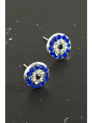 SiHako Nazar Taşlı Minik Küpe