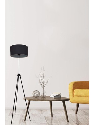 Allians Modern Metal Lambader, Silindir Başlık, Sıcak Sütlü Kahverengi Ton