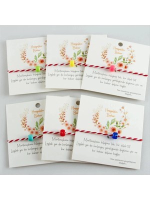 SiHako Renkli Boncuk Marteniçka Bileklik ( Toptan Marteniçka Bileklik)