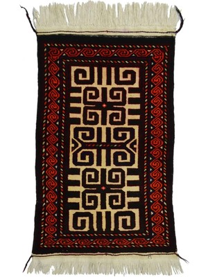 Kilim Co. El Dokuma Vintage Türkmen Buhara Halısı 61X88 cm (0.54 M²)