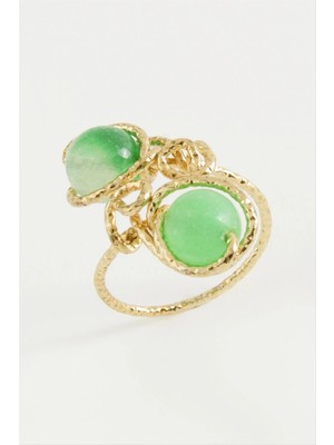 SiHako Ceyt Doğal Taşlı Yüzük