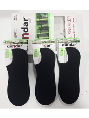Dündar Erkek Bambu Soft Yıkamalı Dikişsi Snıkers 12Lİ Kutu