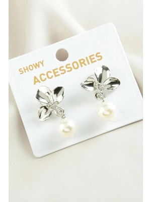 SiHako Orkide Inci Küpe