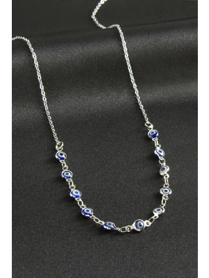 SiHako Nazarlı Mineli Kolye