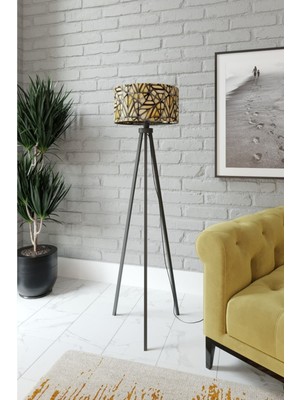 Allians Modern Tripod Ayaklı Lambader ile Şık ve Aydınlatıcı Dekorasyon