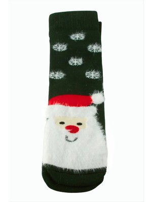 SiHako Noel Baba Yılbaşı Kalın Penye Çorap