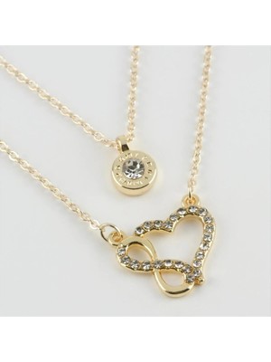 SiHako Kalp Sonsuzluk Figürlü Yeni Sezon Ikili Kolye