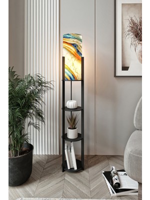 Allians Yuvarlak Renkli Lambader, Şık ve Modern Aydınlatma, Ev Dekoru Için