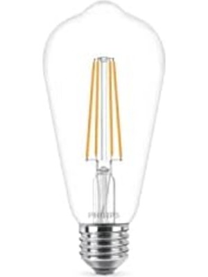Allians 40W Beyaz LED Filament Ampul, E27, Dim Edilebilir, Classic Tasarım
