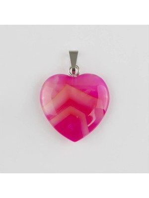 SiHako Akik Kalpli Doğaltaş Kolye Ucu