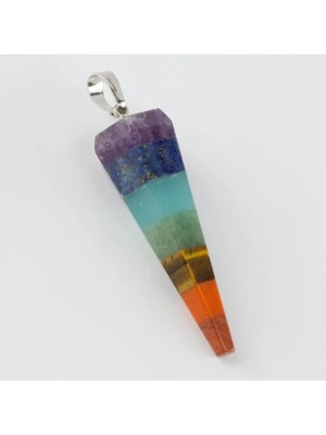 SiHako 7 Çakra Doğaltaş Kolye Ucu