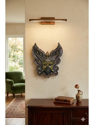 Merya Polyester Venedik Maske Duvar Süsü