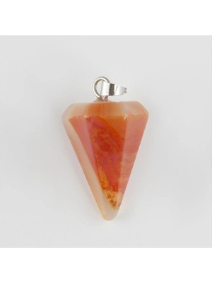 SiHako Akik Pandül Doğaltaş Kolye Ucu