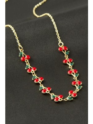 SiHako Kiraz Mineli Kolye