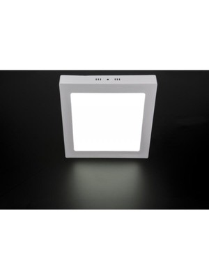 Allians 24W Kare Sıva Üstü Panel Tavan Armatürü Beyaz Işıklı