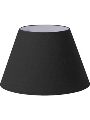 Allians Siyah Konik Kumaş Yedek Lambader Başlığı, Şık ve Kullanışlı Tasarım