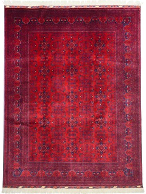 Kilim Co. Yünden El Dokuma Afgan Bilicik Halısı 170X235 cm (4 M²)