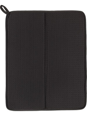 Storemax Uslucanmarketplace Ikea Nysköljd 44X36 cm Koyu Gri Bulaşık Kurutma Pedi Örtüsü Koyu Gri