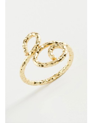 SiHako Çiçek Metal Yüzük