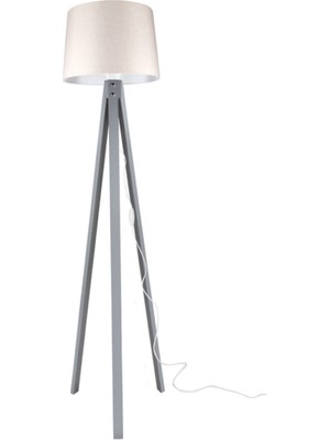 Allians Modern Gri ve Pudra Renkli Şık Lambader ile Dekorasyonunuza Zarafet Katın