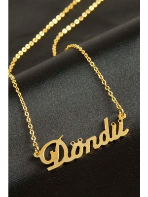 SiHako Döndü Isimli Kolye (Kişiye Özel)