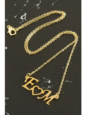 SiHako Kişiye Özel Isim Yazılı Kolye