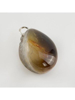 SiHako Akik Doğaltaş Kolye Ucu