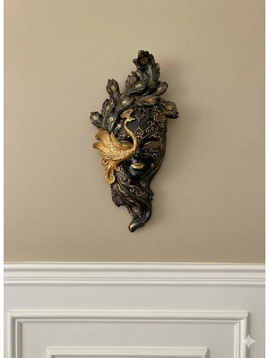 Merya Polyester Venedik Maske Duvar Süsü