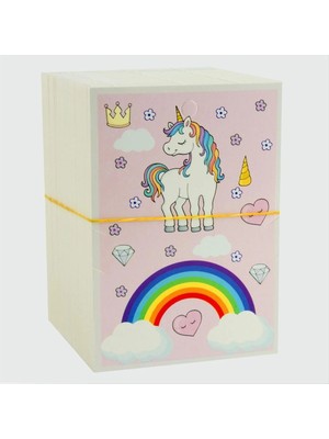 SiHako 3'lü Unicorn Bileklik Kartı
