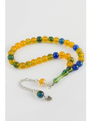 SiHako Renkli Plastik Tesbih 9 mm