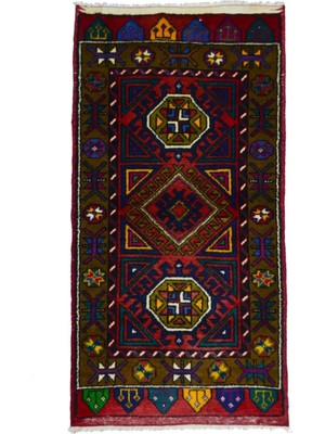 Kilim Co. Yünden El Dokuma Konya Yastık Halısı 56X116 cm (0.65 M²)