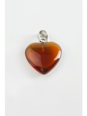 SiHako Kuvars Kalpli Doğaltaş Kolye Ucu