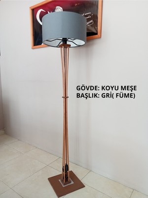 Allians Şık ve Doğal Ahşap Lambader ile Ortamınıza Sıcaklık Katın