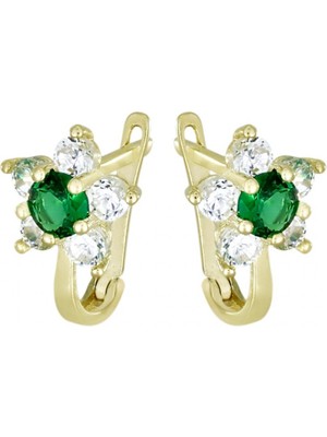 Altın Çiçek Çocuk Küpe T077309