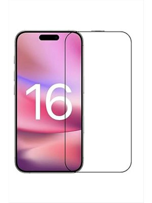 SiHako Iphone 16 Kırılmaz Cam Ekran Koruyucu