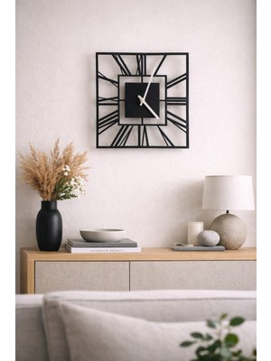 Allians Şık ve Modern Dekoratif Duvar Saati, Evinizin Atmosferini Güzelleştirir
