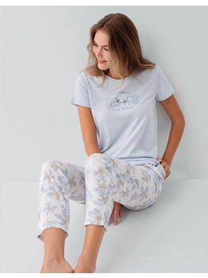 Kocabey  3622-S Kısa Kol Pijama Takımı