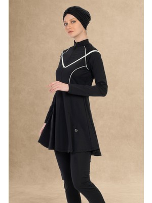 inStyle 6016 Siyah Tesettür Mayo