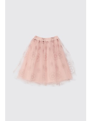 Panço Kız Çocuk Pudra Tütü Etek