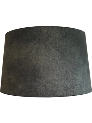 Allians Antik Serisi Koyu Yeşil Lambader Abajur Şapkası, Şık ve Modern Tasarım
