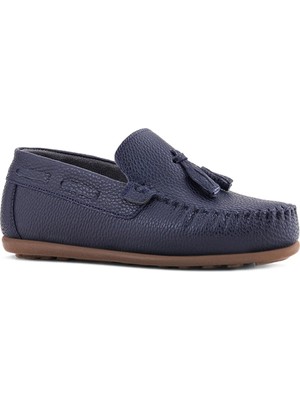 Rakerplus Lacivert Erkek Çocuk Makosen Ayakkabı